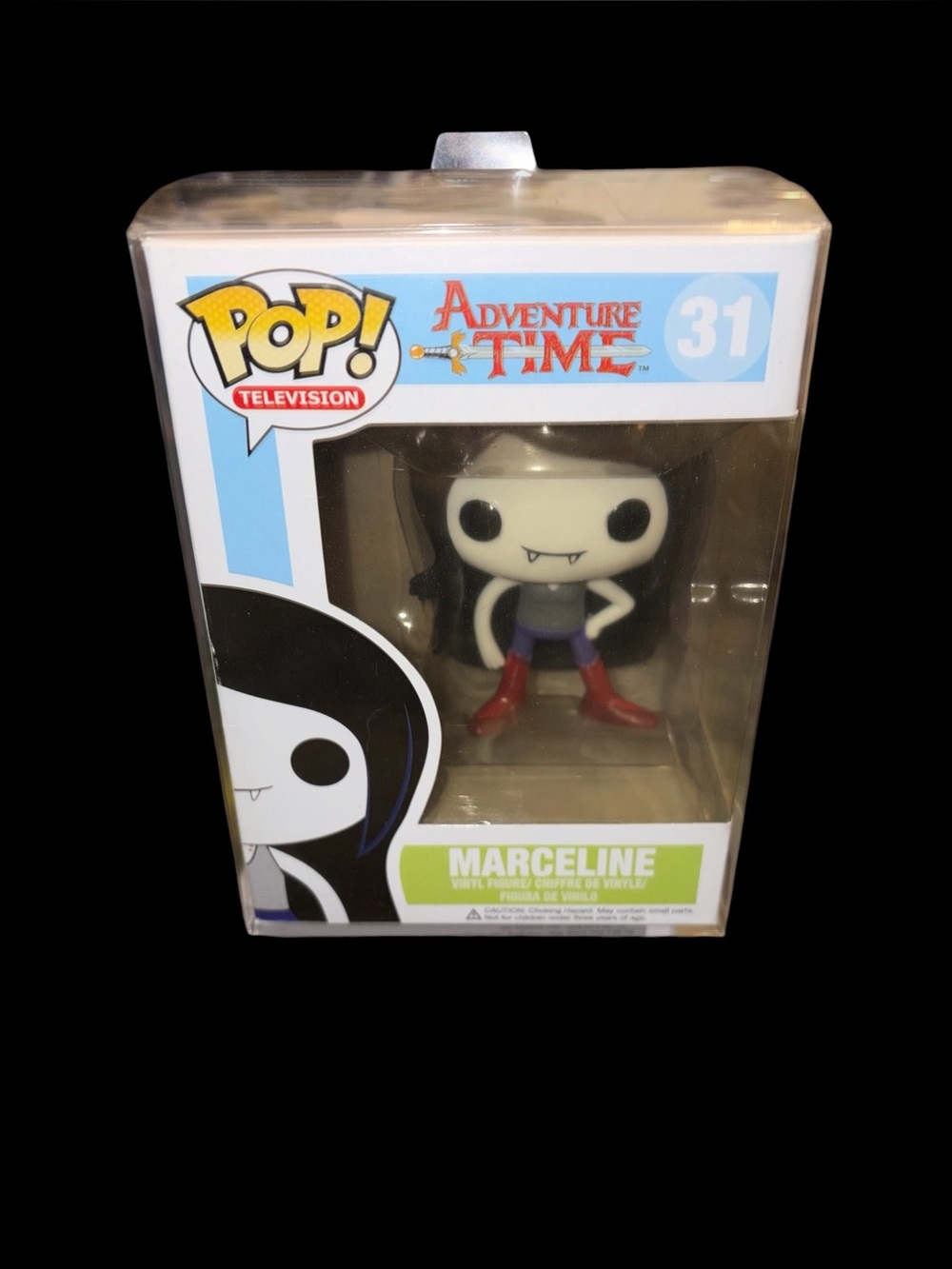 Hard to Find Vaulted 2013 Adventure Time “Marceline” Funko Pop in Protector